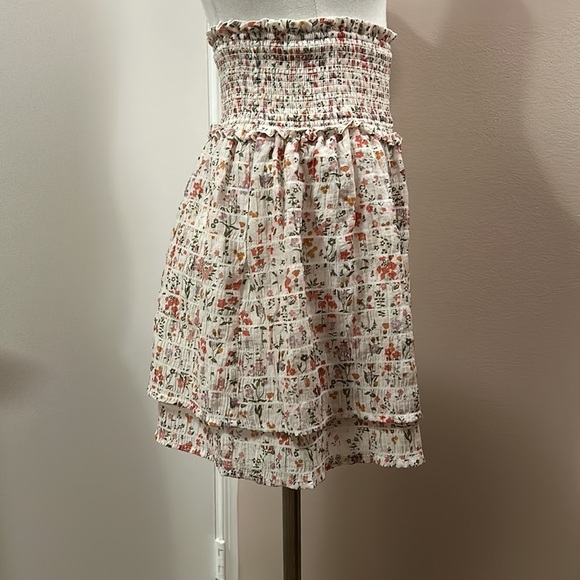 Rails Women's Addison Ambrosia Smocked Mini Skirt size XS- like new - Picture 7 of 12